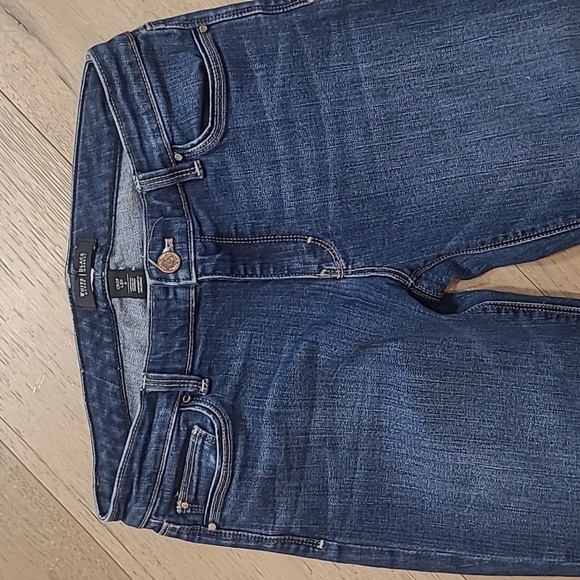 White House Black Market Jeans Women's sz 6 Crop Leg Mid Waist Denim Jeans - Picture 3 of 13